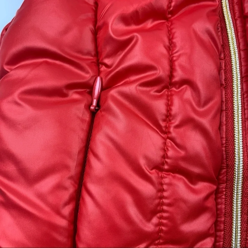 COOGI 18M Baby Red‎ Vest Puffer Zip Up Pockets